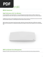 MR44 Datasheet | PDF | Ieee 802.11 | Mimo