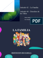 Articulo 42 - La Familia