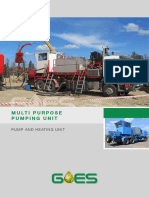 Multi Purpose Pumping Unit: Pump and Heating Unit