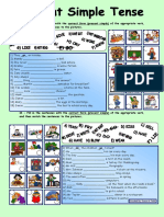 Present Simple Tense With Key Fully Editable Tests - 10444