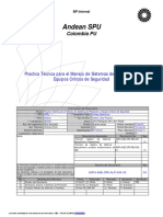 Practica Técnica para El Manejo de Sistemas de Protección y Equipos Críticos de Seguridad (ACPU-AGE-OPS-ALP-006-03)