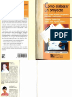 Como Elaborar Un Proyecto 2005 Ed.18 Ander Egg Ezequiel y Aguilar Idáñez MJ PDF