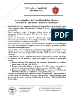 Urbanism Procedura Eliberare Certificat Edificare Extindere Radiere