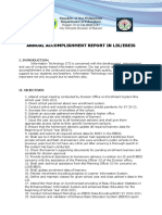 Accomplishment Report LISEBEISICT 2020-2021