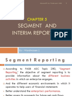 Chapter 5 Segement Intrime Report