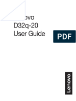 Lenovo D32q-20 User Guide