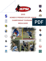 Women'S Premier Soccer League Championship Tournament Media Guide