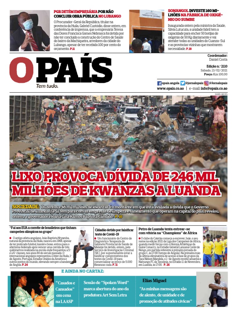 Jornal de Angola - Notícias - Ditrov conquista Campeonato