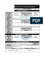 G. Formato de Autorización de Publicación