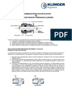 Instalacion de Empaquetaduras Trenzadas