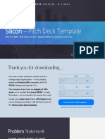 Silicon - Pitch Deck Template: Free Preview - 6 Slides