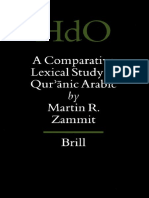 (Handbook of Oriental Studies 61) Martin R. Zammit - A Comparative Lexical Study of Quranic Arabic-Brill Academic Publishers (2001)