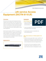 Dokumen - Tips Zte PTN Multi Service Access Equipment ZXCTN 6110