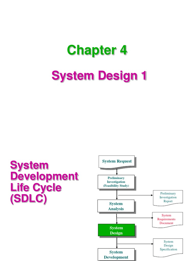 Preliminary Investigation in SDLC | PDF | Graphical User Interfaces ...