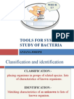 Tools For Systematic Study of Bacteria