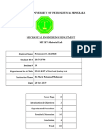 Jominy Test & Heat Treatment of Steel