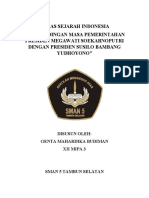 Tugas Sejindo Perbandingan Masa Megawati Dan SBY