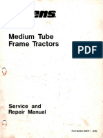 Bolens Medium Tube Frame Tractors Sevice and Repair Manual