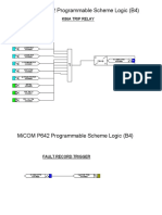 Micom P642 Programmable Scheme Logic (B4) : K86A Trip Relay