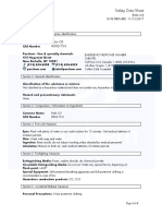 GHS Palm Oil MSDS