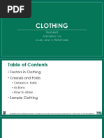 Module 8 - Clothing