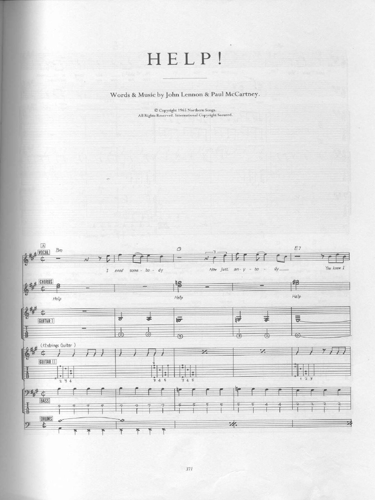 Help Beatles | PDF