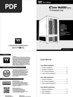 Thermaltake Core w200 Manual