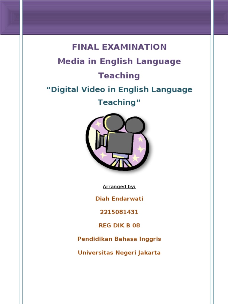 Digital Video in English Language Teaching | PDF | Reading ...