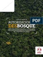 Manual Sobre La Autorizacion de Desbosque