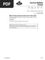 MID 219 Fault Codes DTC | PDF | Radar | Electrical Engineering