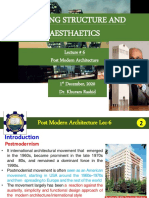 Building Structure and Aesthaetics: Lecture # 6 Post Modern Architecture