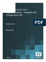 CA Identity Suite 14.x: Implementation - Integrate The Components 200