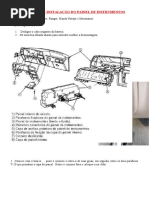 Remoção e Instalação Do Painel de Instrumentos
