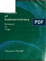 The Poetics of Indeterminacy Perloff