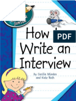 How to Write an Interview