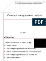 Cariera Si Managementul Carierei