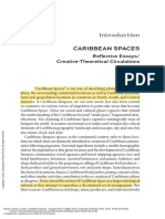 Caribbean Spaces: Reflective Essays/ Creative-Theoretical Circulations