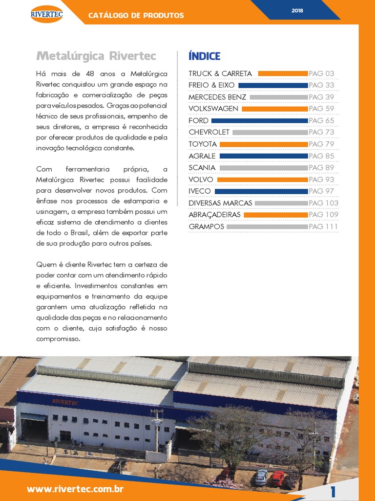 Catalago Rivertec | PDF | Indústria automobilística | Veículos