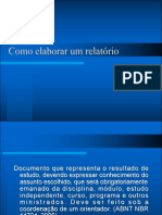 Como Elaborar Um Relatório 4 Fase