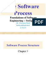 The Software Process: Foundations of Software Engineering - Sweg-601
