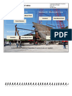 Lift Data Sheet Menu: Attachment B4 - Single Crane Lifts Attachment B6 - Upending With 2 Cranes