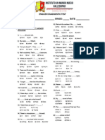 English Diagnostic Test PDF
