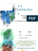 La Geologia y Sus Ramas