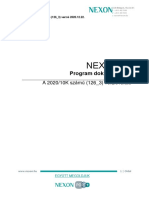Nexonbér: Program Dokumentáció