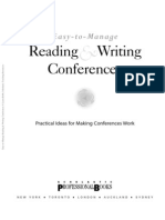 Easy-to-Manage Reading & Writing Conferences