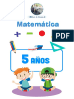 Cuadernillo de Matemáticas para 5 años por Materiales Educativos Maestras