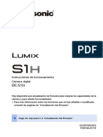 Panasonic S1H Manual Español