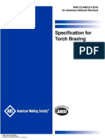 AWS C3.4M-C3.4 (American National Standard - Specification for Torch Brazing)