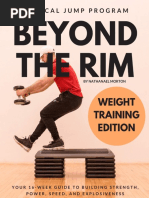 Beyond The Rim - Weight Training Vertical Jump Program - Nathanael Morton