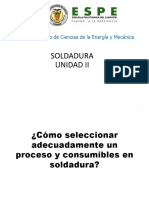 Criterios para Seleccionar Proceso y Soldadura